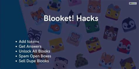 hacks for blooket